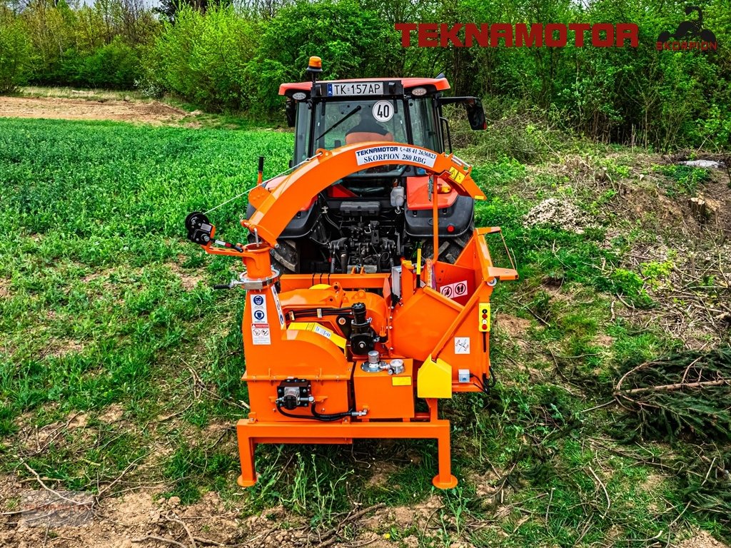 Holzhacker & Holzhäcksler van het type Teknamotor Skorpion 280 RBG, Neumaschine in Ostrowiec Sw. (Foto 8)