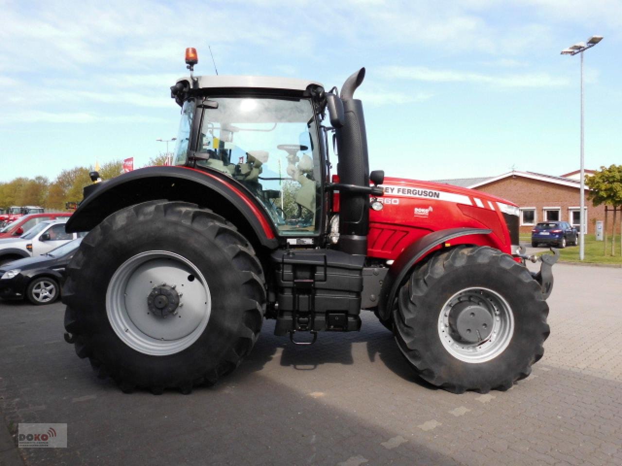 Traktor van het type Massey Ferguson 8660 DVT EXC, Neumaschine in Schoenberg (Foto 3)