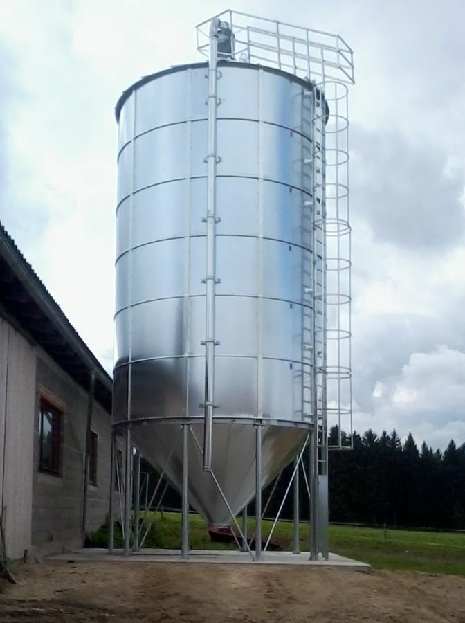 Silo del tipo Conpexim Trichtersilo 4,615 m Durchmesser, Neumaschine In Apetlon (Immagine 1)