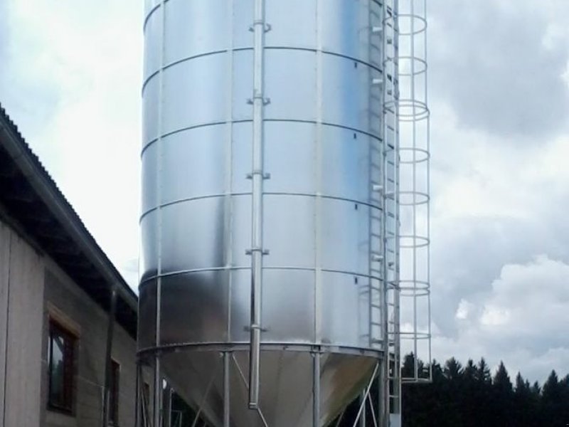 Silo typu Conpexim Trichtersilo 4,615 m Durchmesser, Neumaschine v Apetlon (Obrázek 1)