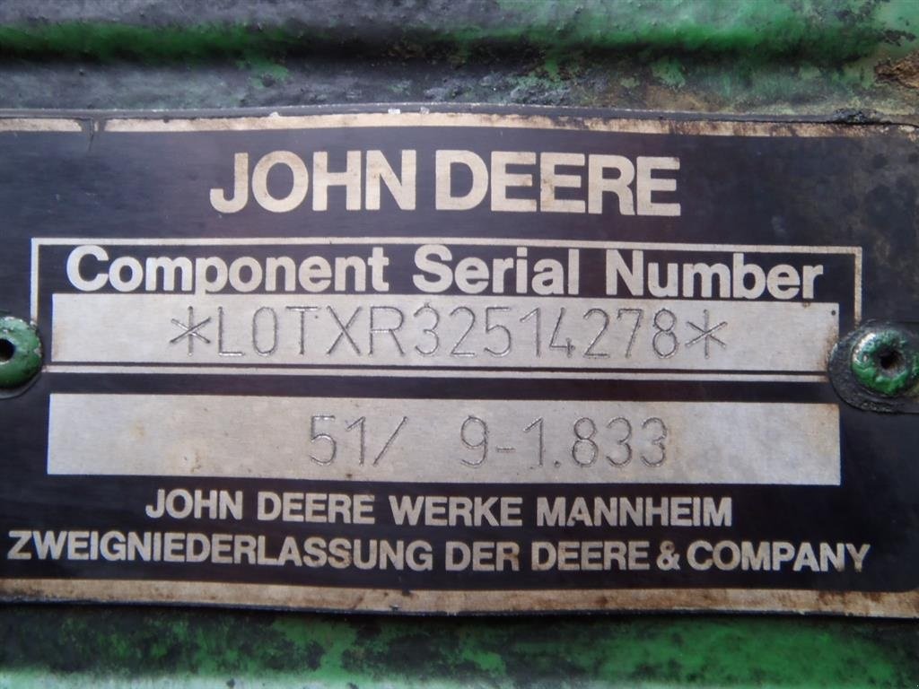 Sonstiges Traktorzubehör typu John Deere 6330 Bagtøj / Rear Transmission, Gebrauchtmaschine v Viborg (Obrázek 4)