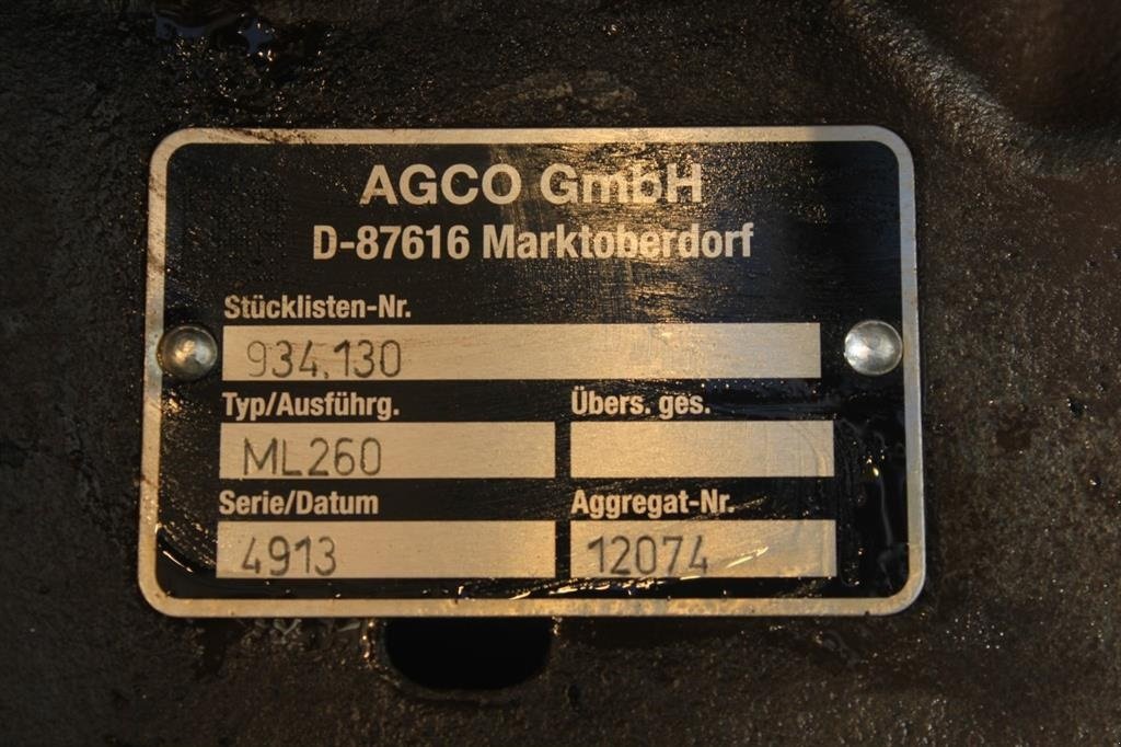 Sonstiges Traktorzubehör del tipo Valtra S353 Gearkasse, Gebrauchtmaschine In Viborg (Immagine 6)