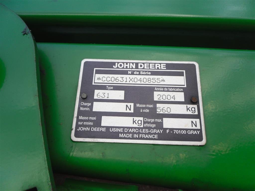 Frontlader του τύπου John Deere 631, Gebrauchtmaschine σε Bjerringbro (Φωτογραφία 5)