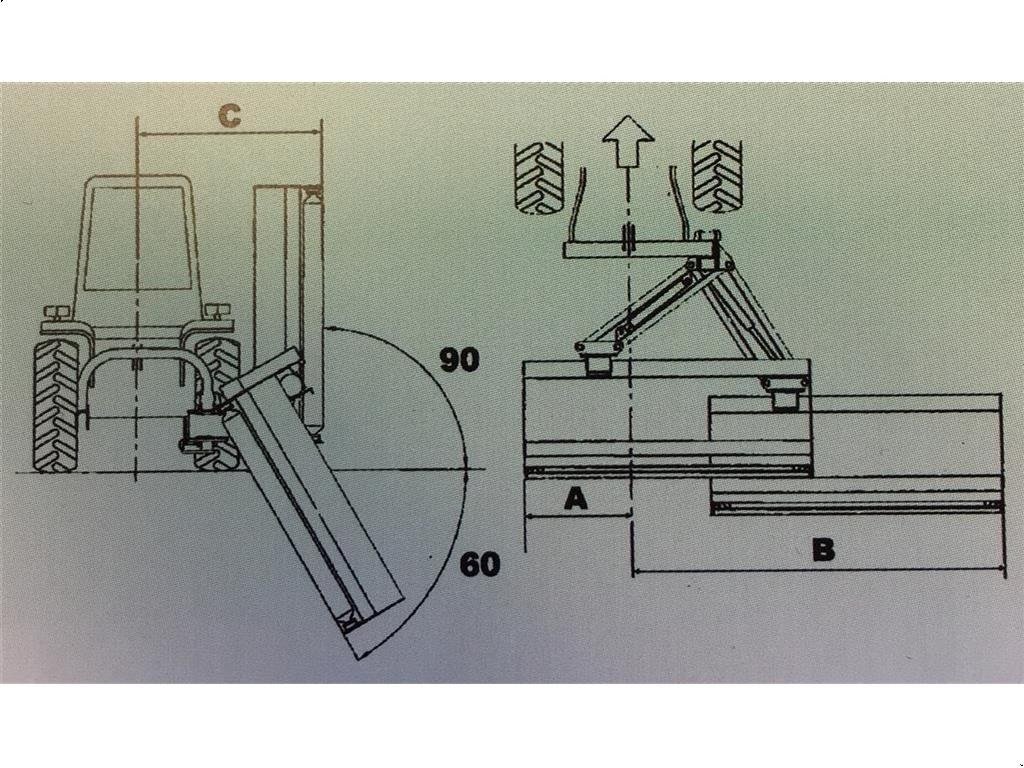 Sonstiges del tipo Perugini DS200 Svingbar Slagleklipper, Gebrauchtmaschine en Ringkøbing (Imagen 6)