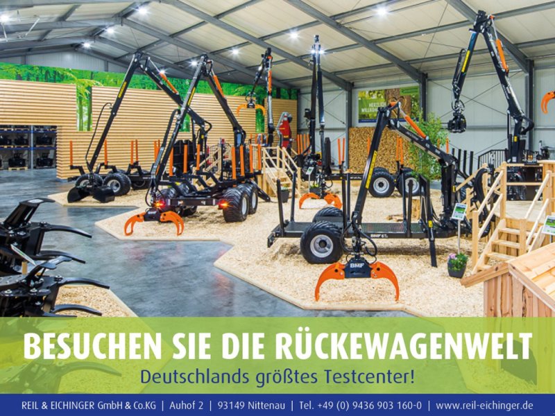 Rückewagen & Rückeanhänger typu Reil & Eichinger Rückewagen Testcenter, Gebrauchtmaschine w Nittenau (Zdjęcie 1)