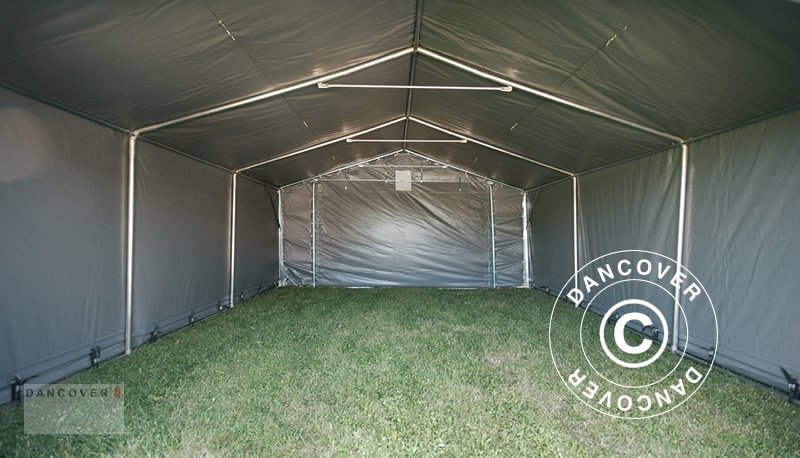 Zelthalle du type Sonstige LAGERZELT PRO 5X10X2X3,39M, PVC, GRAU, Neumaschine en Hellebaek (Photo 7)