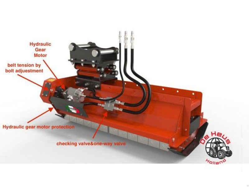 Mähwerk van het type Boxer EXF 800, Gebrauchtmaschine in MIJNSHEERENLAND (Foto 5)