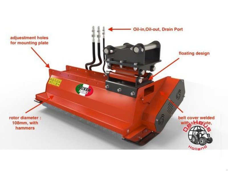 Mähwerk tip Boxer EXF 800, Gebrauchtmaschine in MIJNSHEERENLAND (Poză 3)