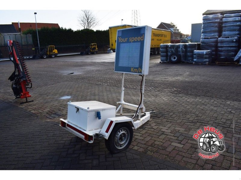 PKW-Anhänger typu Sonstige Radar speed Sign wagen., Neumaschine v MIJNSHEERENLAND (Obrázok 1)