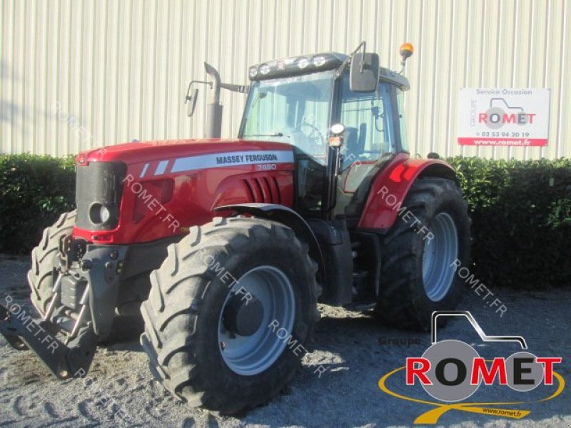 Traktor типа Massey Ferguson 7480, Gebrauchtmaschine в Gennes sur glaize (Фотография 2)