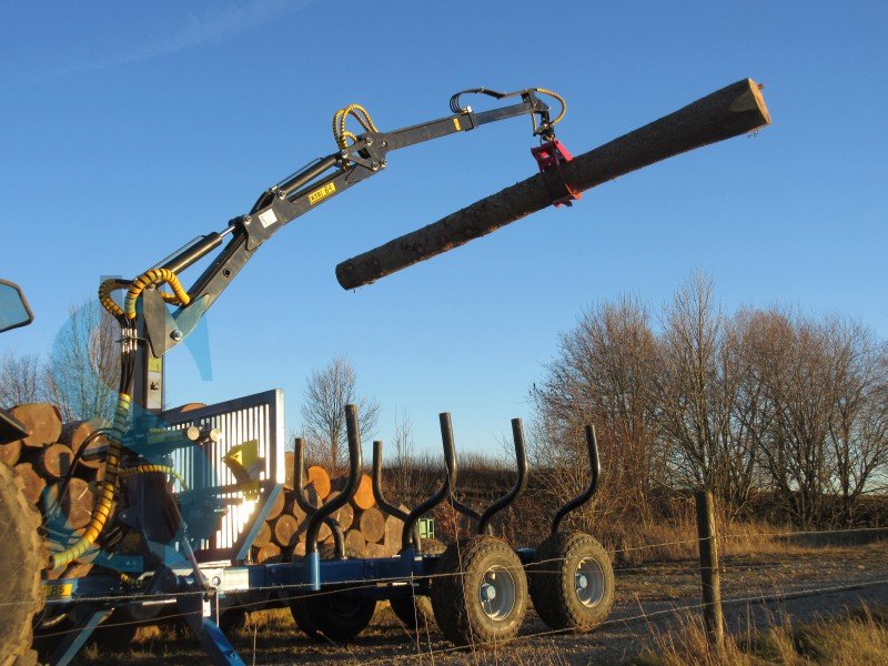 Rückewagen & Rückeanhänger del tipo Patruuna-Junkkari 8,5 to  + 6,4 m, Vorführmaschine en Dietramszell (Imagen 10)