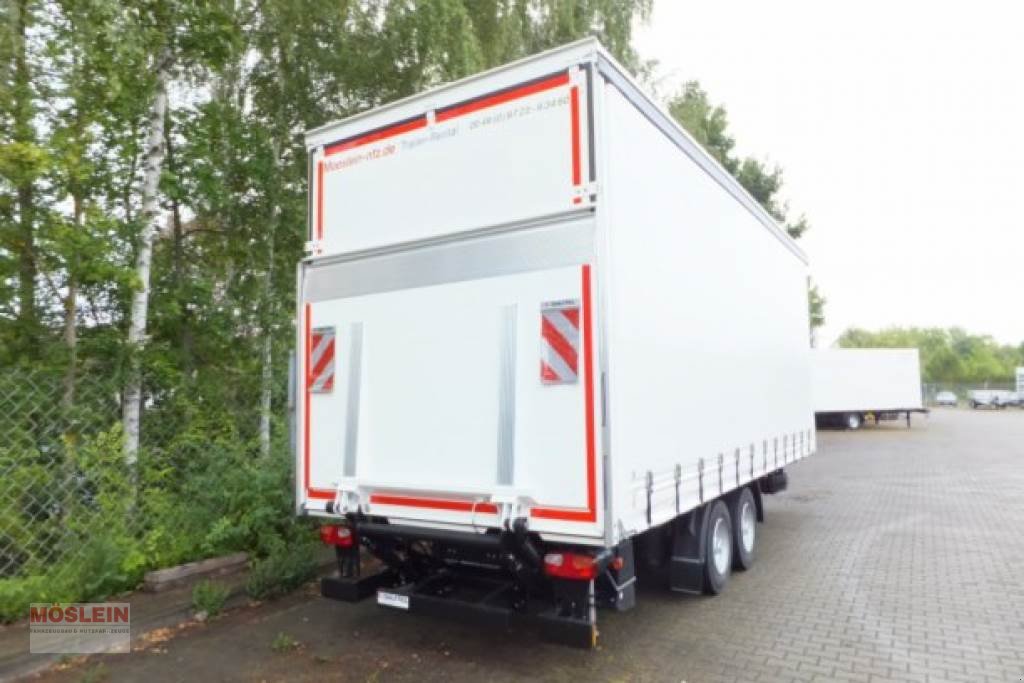 Anhänger van het type Möslein TPS 11 DL 7,30 neuer Planenanhänger, Ladebordwand, Gebrauchtmaschine in Schwebheim (Foto 15)