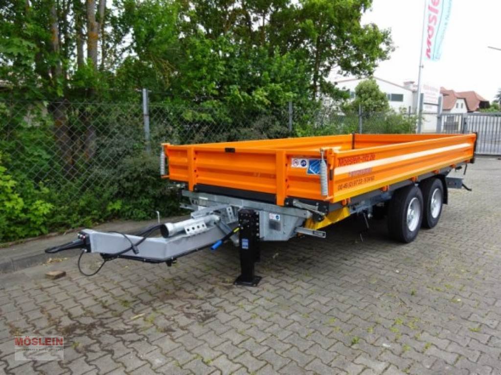 Anhänger del tipo Möslein TTD 13 Orange 13 t Tandem 3- Seitenkipper Tieflad, Gebrauchtmaschine en Schwebheim (Imagen 5)