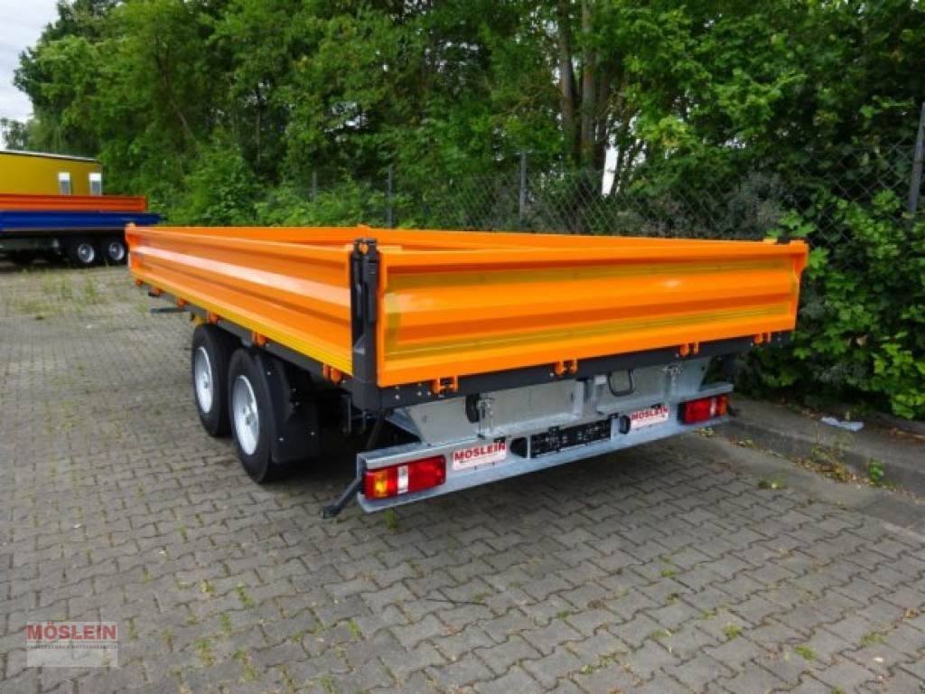 Anhänger del tipo Möslein TTD 13 Orange 13 t Tandem 3- Seitenkipper Tieflad, Gebrauchtmaschine en Schwebheim (Imagen 7)