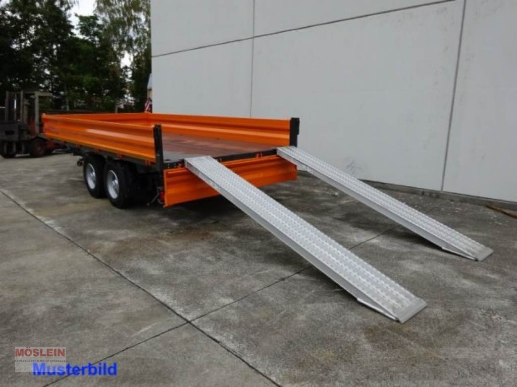 Anhänger del tipo Möslein TTD 13 Orange 13 t Tandem 3- Seitenkipper Tieflad, Gebrauchtmaschine en Schwebheim (Imagen 13)