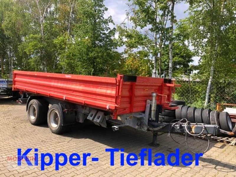 Anhänger du type Möslein TTD 19 Schwebheim 19 t Tandemkipper- Tieflader, Gebrauchtmaschine en Schwebheim (Photo 1)