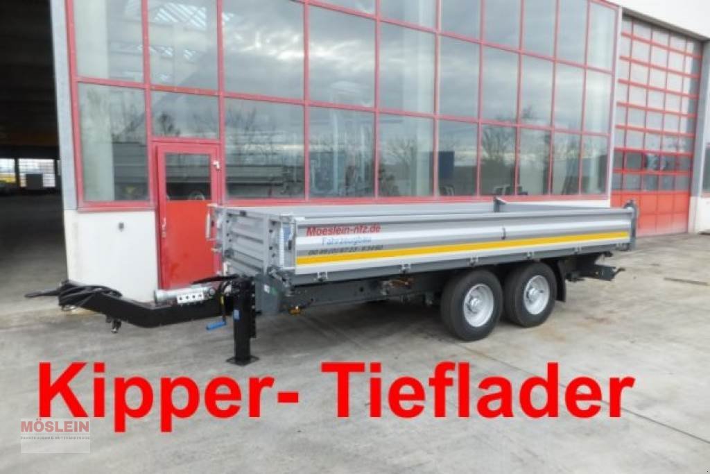 Anhänger du type Möslein TTD11 Orange neuer Tandem 3- Seitenkipper Tieflad, Gebrauchtmaschine en Schwebheim (Photo 9)