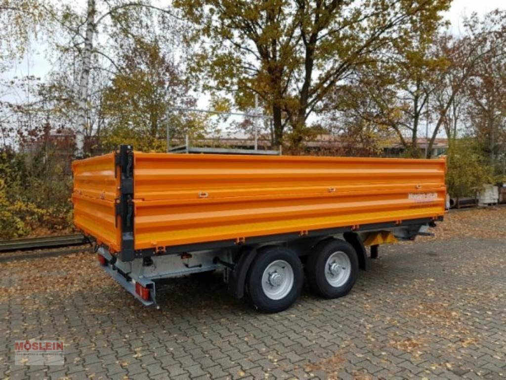 Anhänger typu Möslein TTD13- BA Orange 13 t Tandem Kipper Tiefladermit, Gebrauchtmaschine w Schwebheim (Zdjęcie 3)