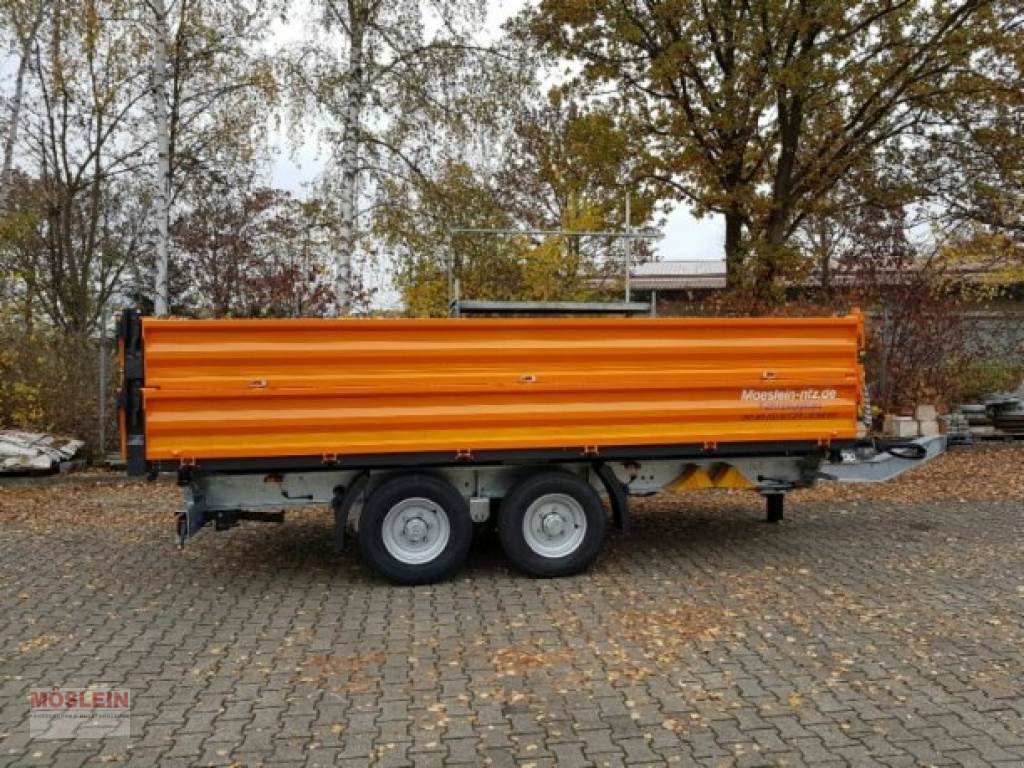 Anhänger typu Möslein TTD13- BA Orange 13 t Tandem Kipper Tiefladermit, Gebrauchtmaschine w Schwebheim (Zdjęcie 1)