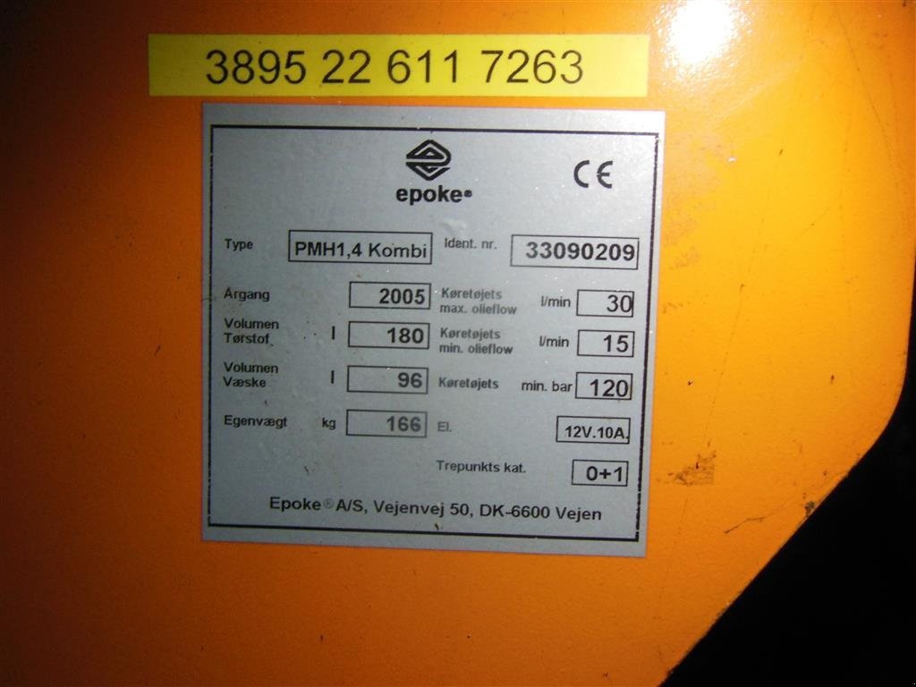 Sandstreuer & Salzstreuer of the type Epoke HCW City Combi, Gebrauchtmaschine in Egtved (Picture 3)