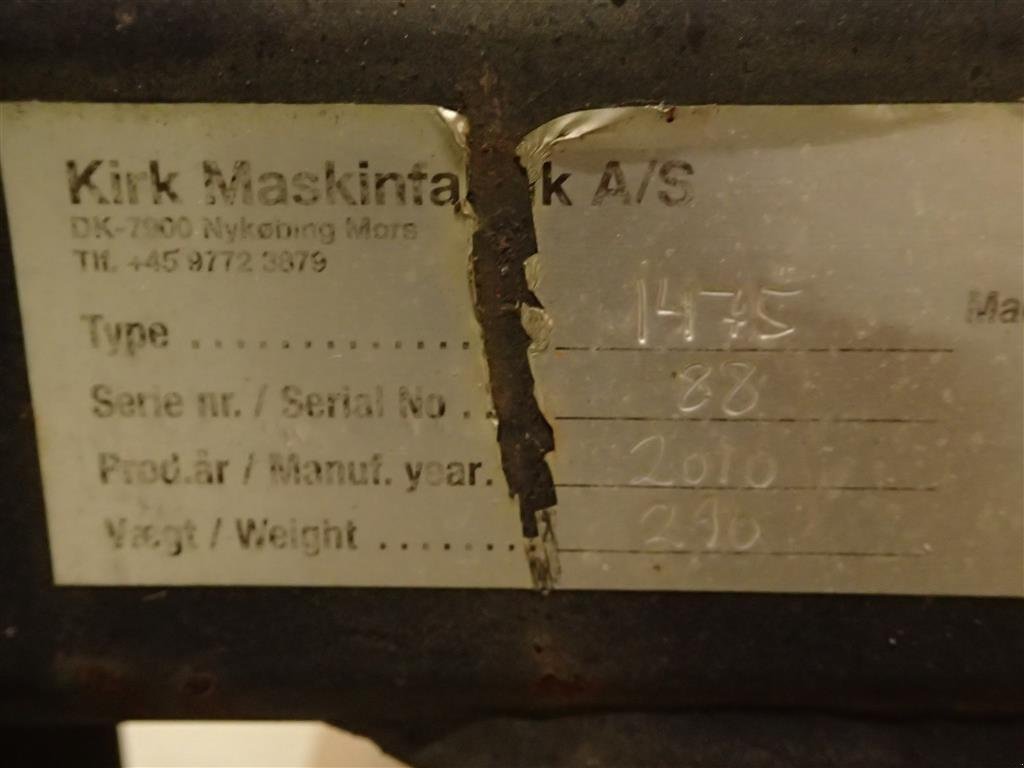 Teleskoplader типа Sonstige Drejeled til mandskabs kurv / teleskoplæsser Type 1475, Gebrauchtmaschine в Egtved (Фотография 3)