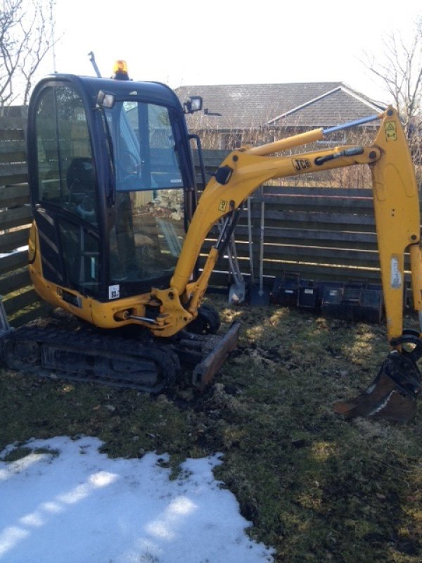 Bagger Türe ait JCB 8018 X, Gebrauchtmaschine içinde Ribe (resim 1)