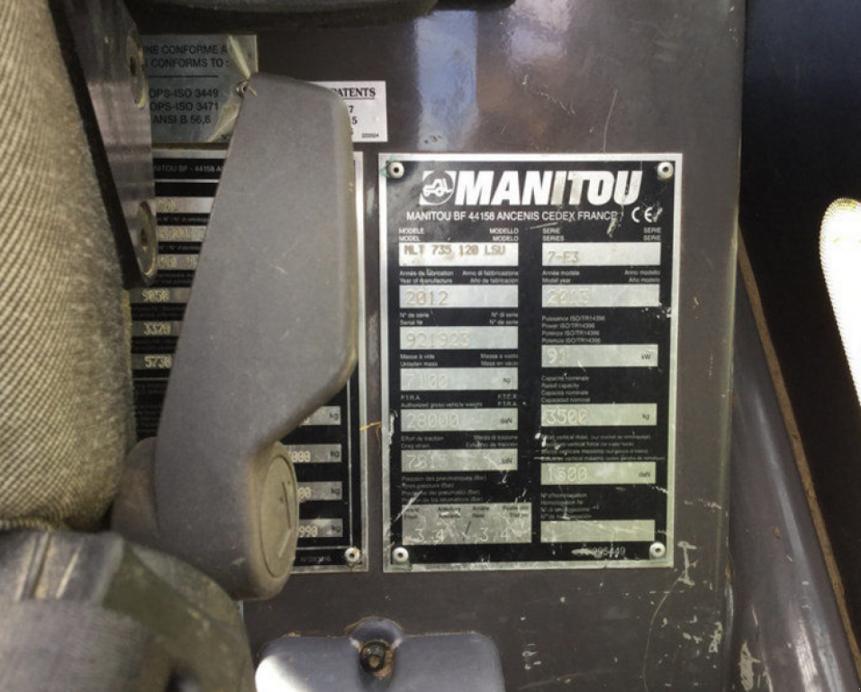 Teleskopstapler of the type Manitou MLT 735-120 LSU, Neumaschine in Полтава (Picture 5)