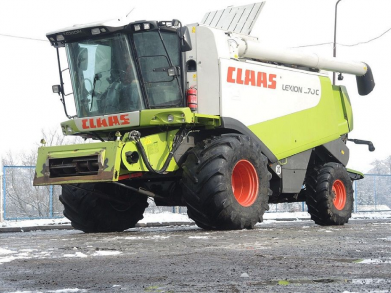 Oldtimer-Mähdrescher of the type CLAAS Lexion 570, Neumaschine in Полтава (Picture 1)