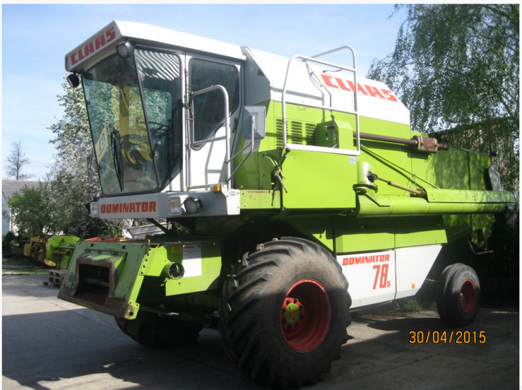 Oldtimer-Mähdrescher del tipo CLAAS Dominator 78 S, Neumaschine en Луцьк (Imagen 3)