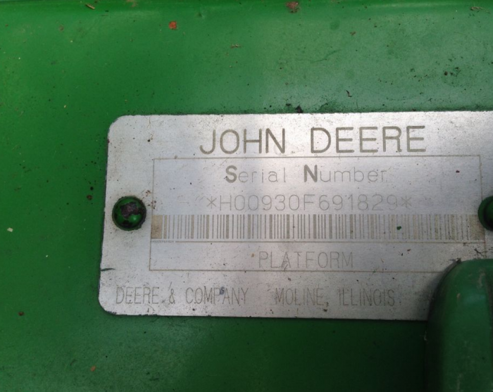 Schneidwerk του τύπου John Deere 930F,  σε Одеса (Φωτογραφία 3)