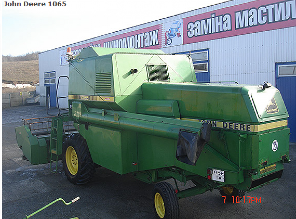 Oldtimer-Mähdrescher του τύπου John Deere 1065, Neumaschine σε Рівне (Φωτογραφία 9)