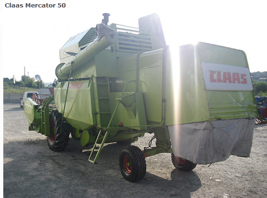 Oldtimer-Mähdrescher типа CLAAS Mercator 50, Neumaschine в Рівне (Фотография 3)