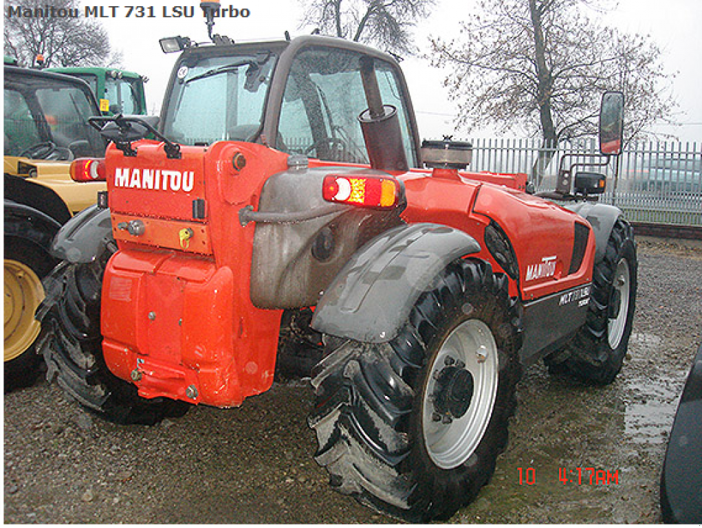 Teleskopstapler a típus Manitou MLT 731 LSU Turbo, Neumaschine ekkor: Рівне (Kép 8)