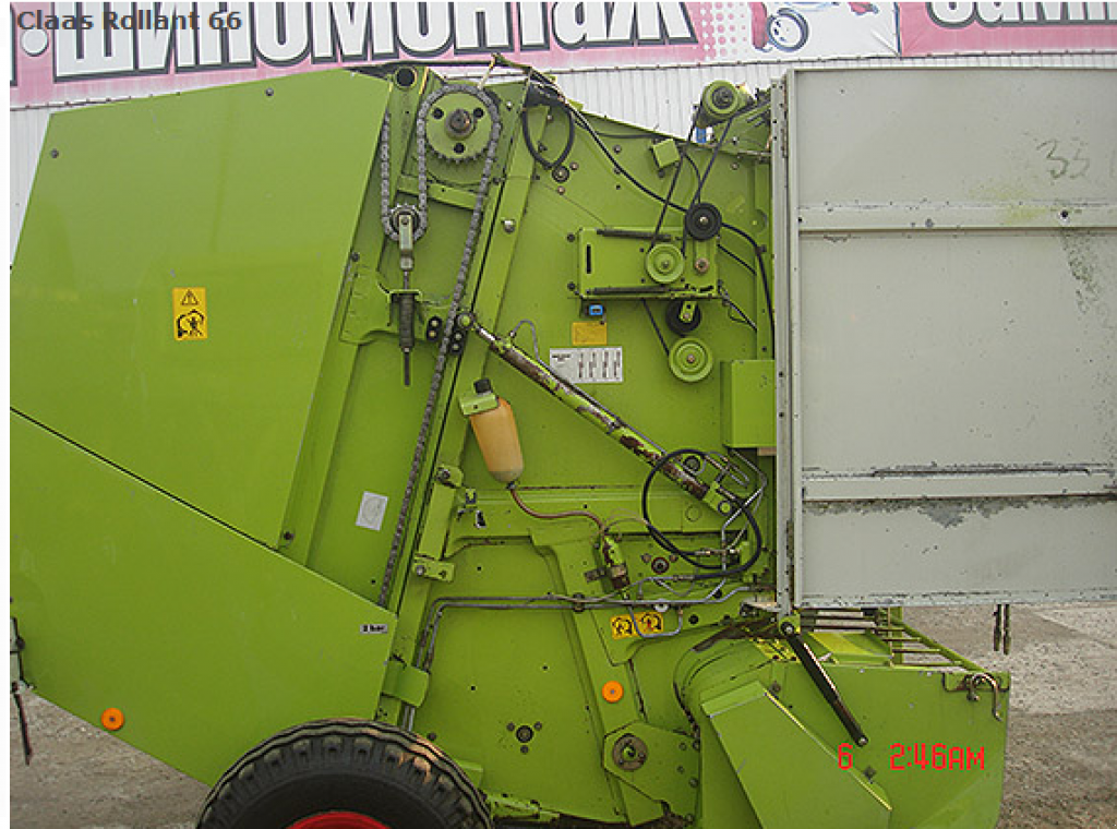 Rundballenpresse van het type CLAAS Rollant 66,  in Рівне (Foto 9)