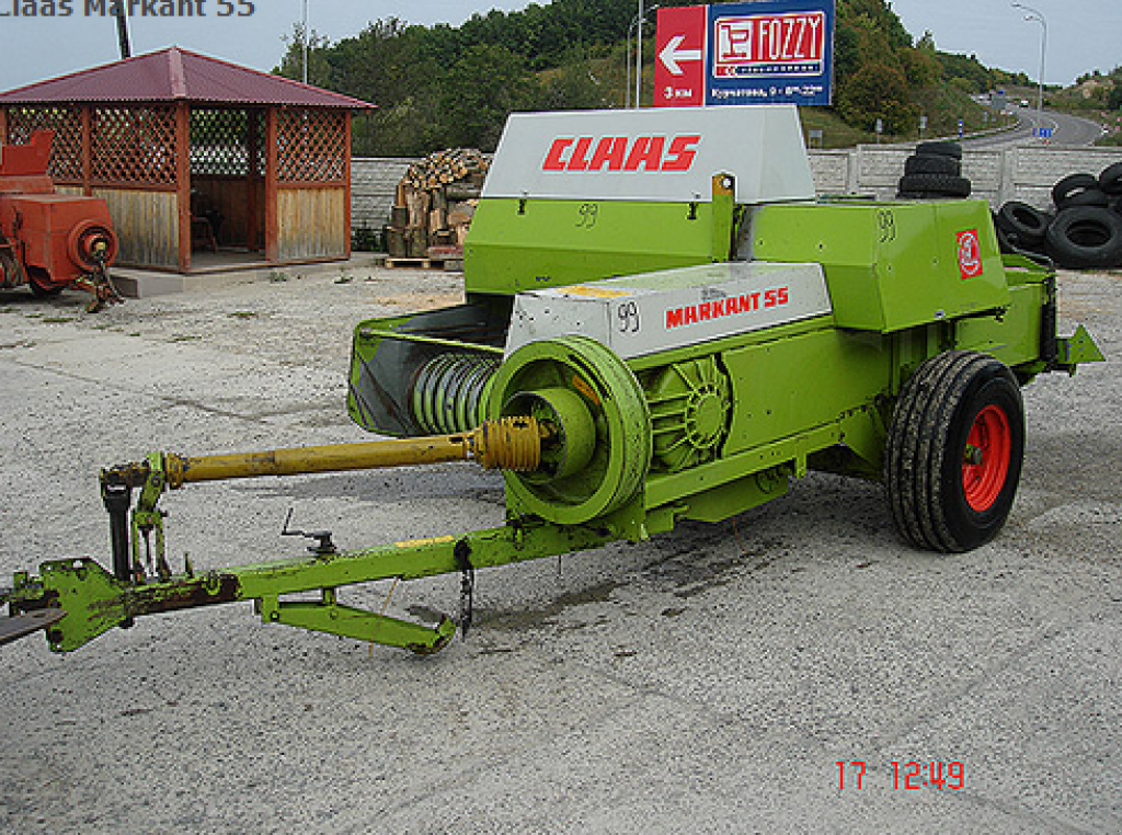 Hochdruckpresse del tipo CLAAS Markant 55,  en Рівне (Imagen 6)