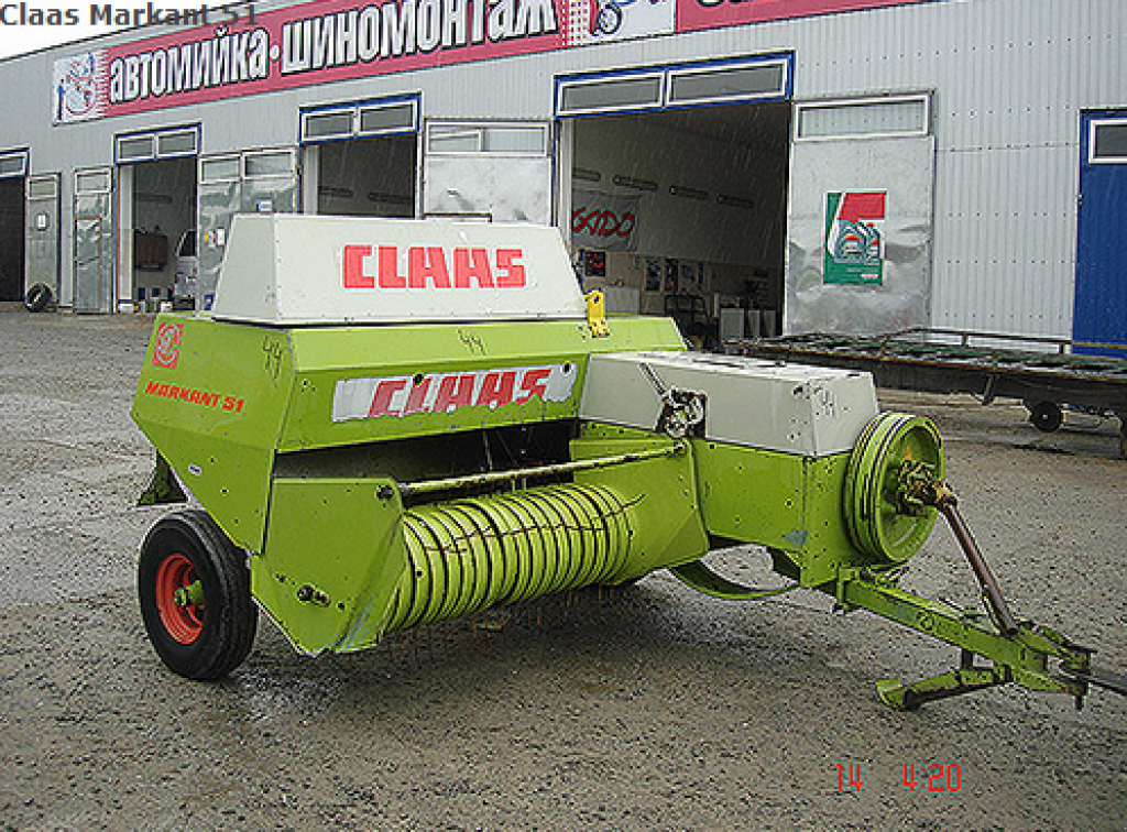 Hochdruckpresse van het type CLAAS Markant 51,  in Рівне (Foto 3)