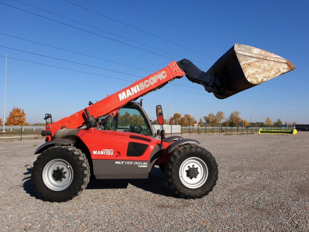 Teleskopstapler of the type Manitou MLT 735-120, Neumaschine in Звенигородка (Picture 3)