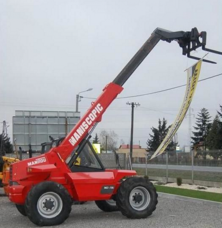 Teleskopstapler van het type Manitou MLT 725,  in Київ (Foto 1)