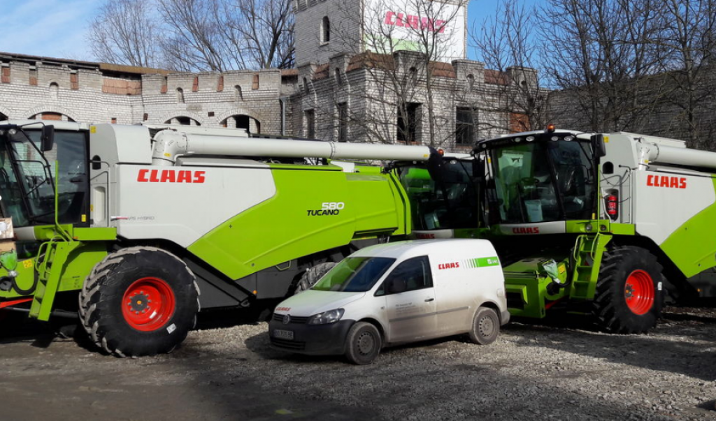 Oldtimer-Mähdrescher van het type CLAAS Tucano 320, Neumaschine in Івано-Франківськ (Foto 8)