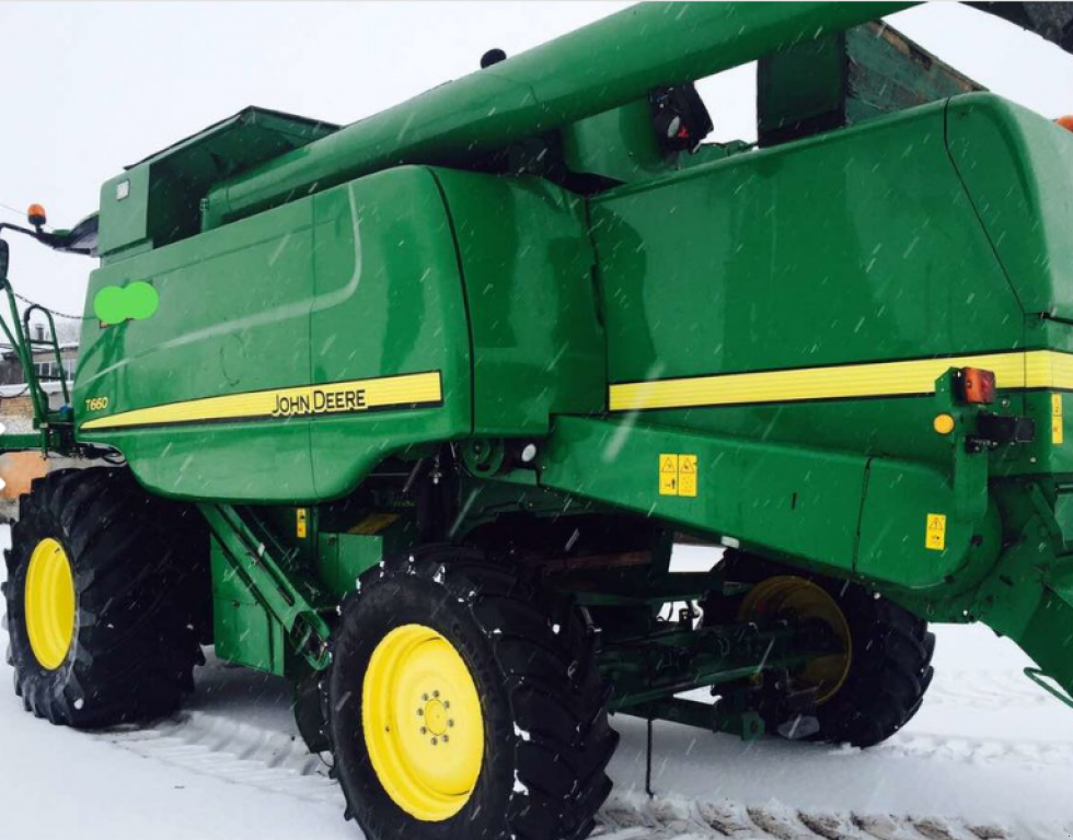 Oldtimer-Mähdrescher typu John Deere T660,  v Теофіполь (Obrázek 3)