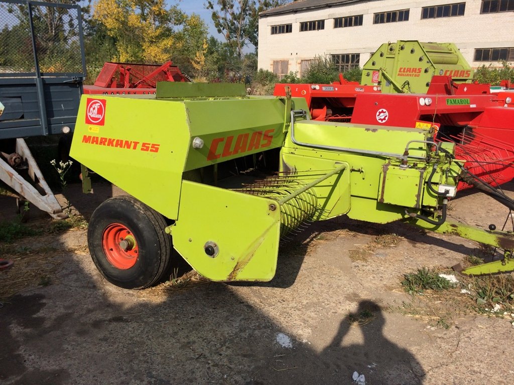 Hochdruckpresse des Typs CLAAS Markant 55,  in Ковель (Bild 2)