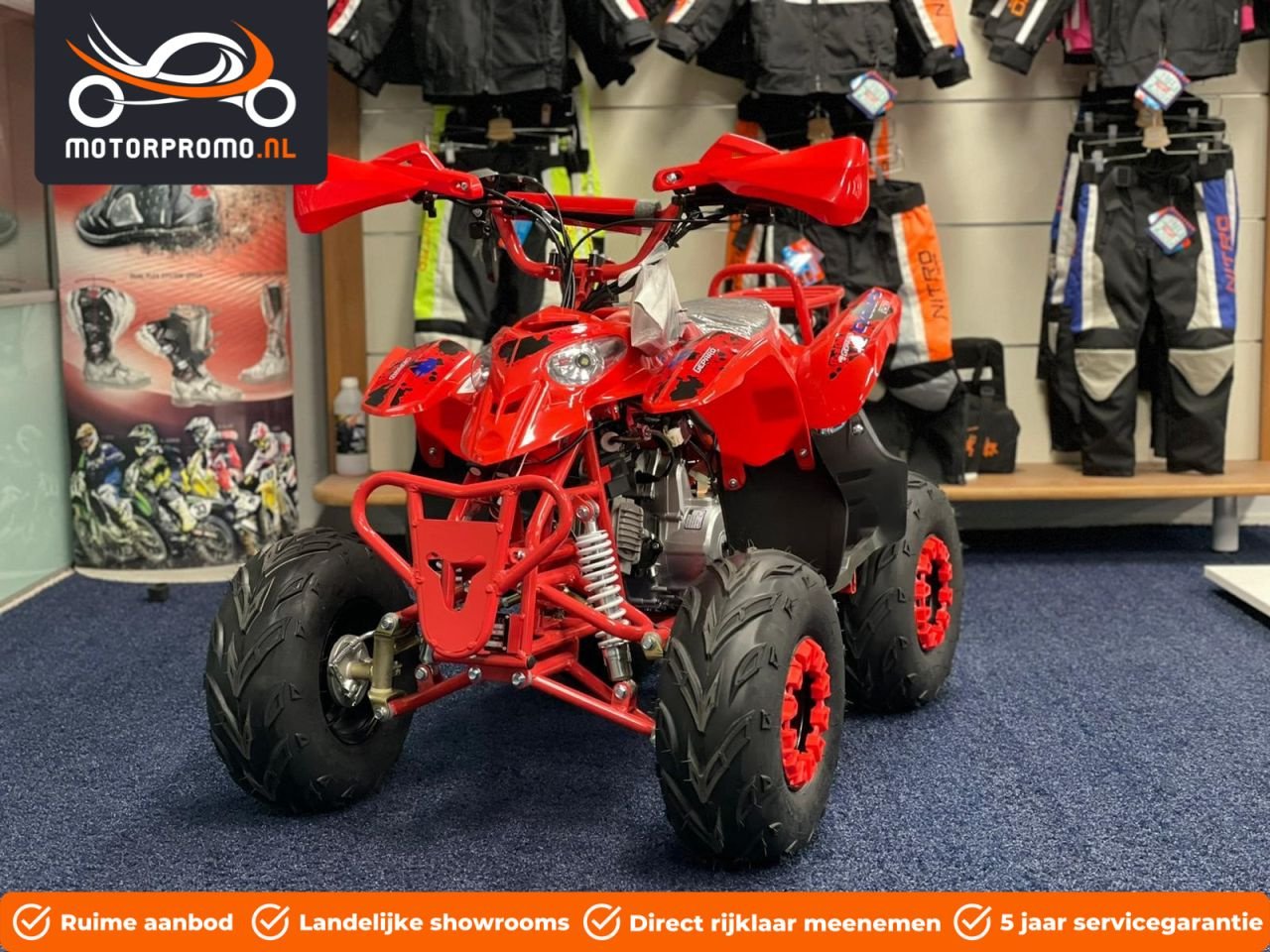 ATV & Quad typu Sonstige nitro motors Kinderquad 110cc 4takt, Neumaschine v Budel (Obrázok 3)