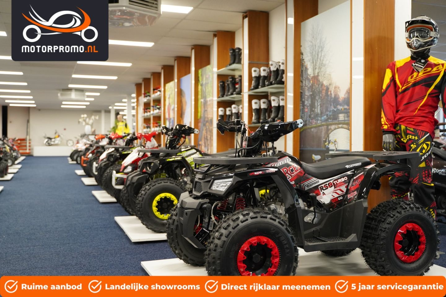 ATV & Quad typu Sonstige nitro motors Kinderquad 110cc 4takt, Neumaschine w Budel (Zdjęcie 11)