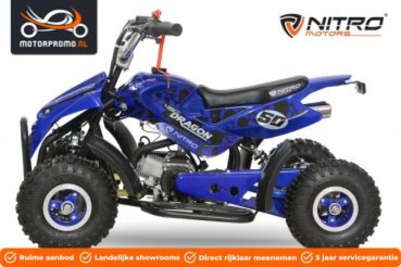 ATV & Quad του τύπου Sonstige nitro motors Kinderquad 49cc 2takt, Neumaschine σε beesd (Φωτογραφία 5)