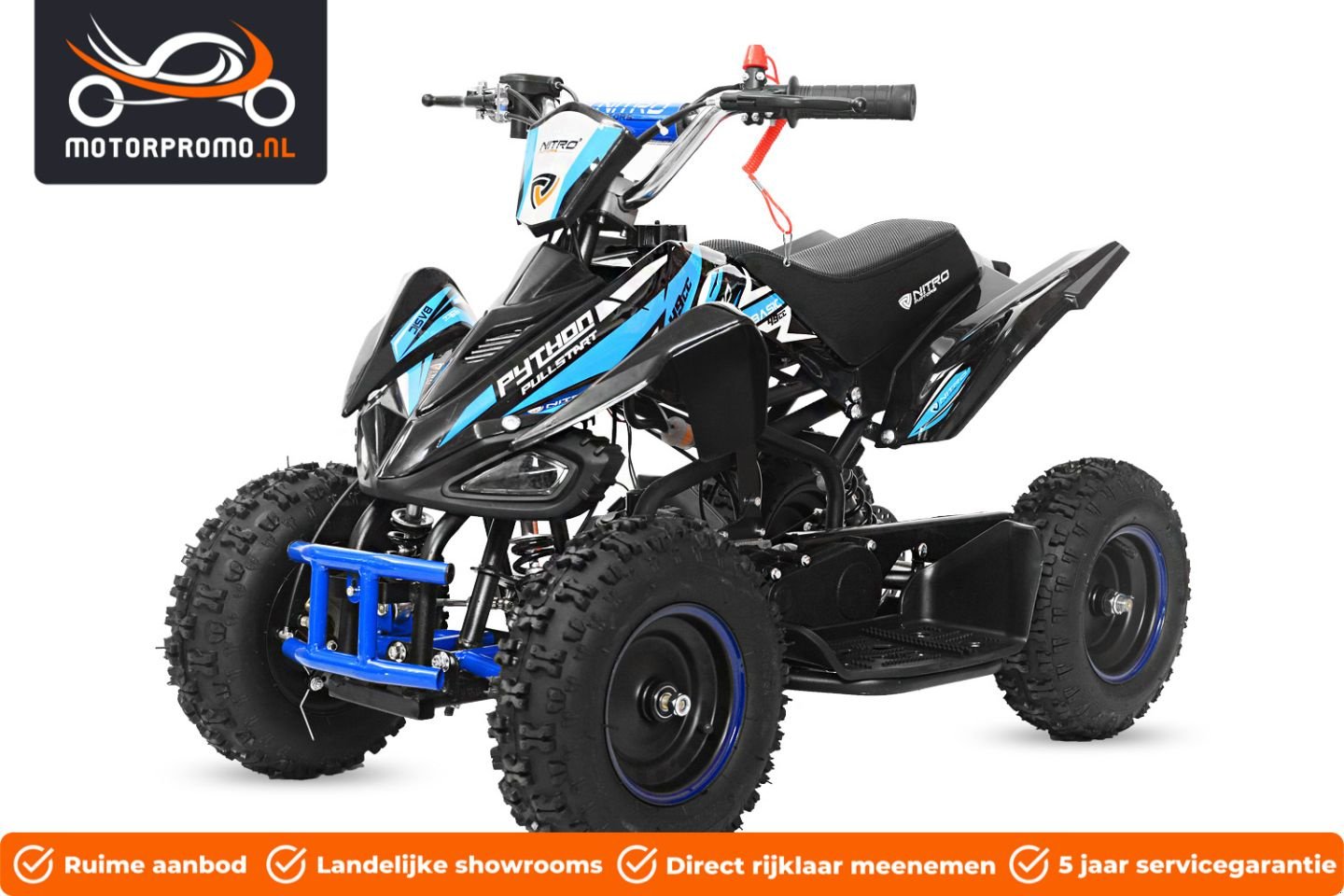 ATV & Quad του τύπου Sonstige nitro motors Kinderquad 49cc 2takt, Neumaschine σε beesd (Φωτογραφία 3)