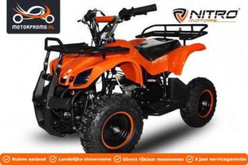 ATV & Quad του τύπου Sonstige nitro motors Kinderquad 49cc 2takt, Neumaschine σε beesd (Φωτογραφία 7)