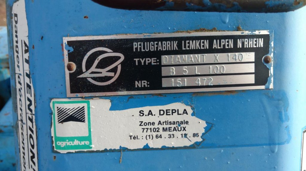 Scheibenpflug του τύπου Lemken Diamant 11/5+1,  σε Не обрано (Φωτογραφία 1)