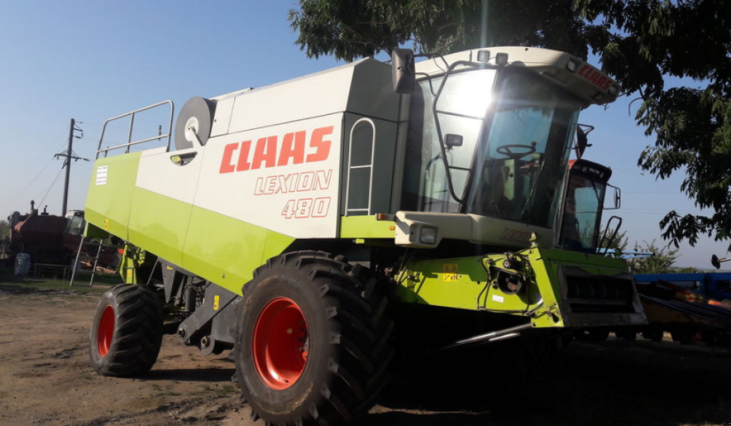 Oldtimer-Mähdrescher del tipo CLAAS Lexion 480, Neumaschine en Вінниця (Imagen 1)