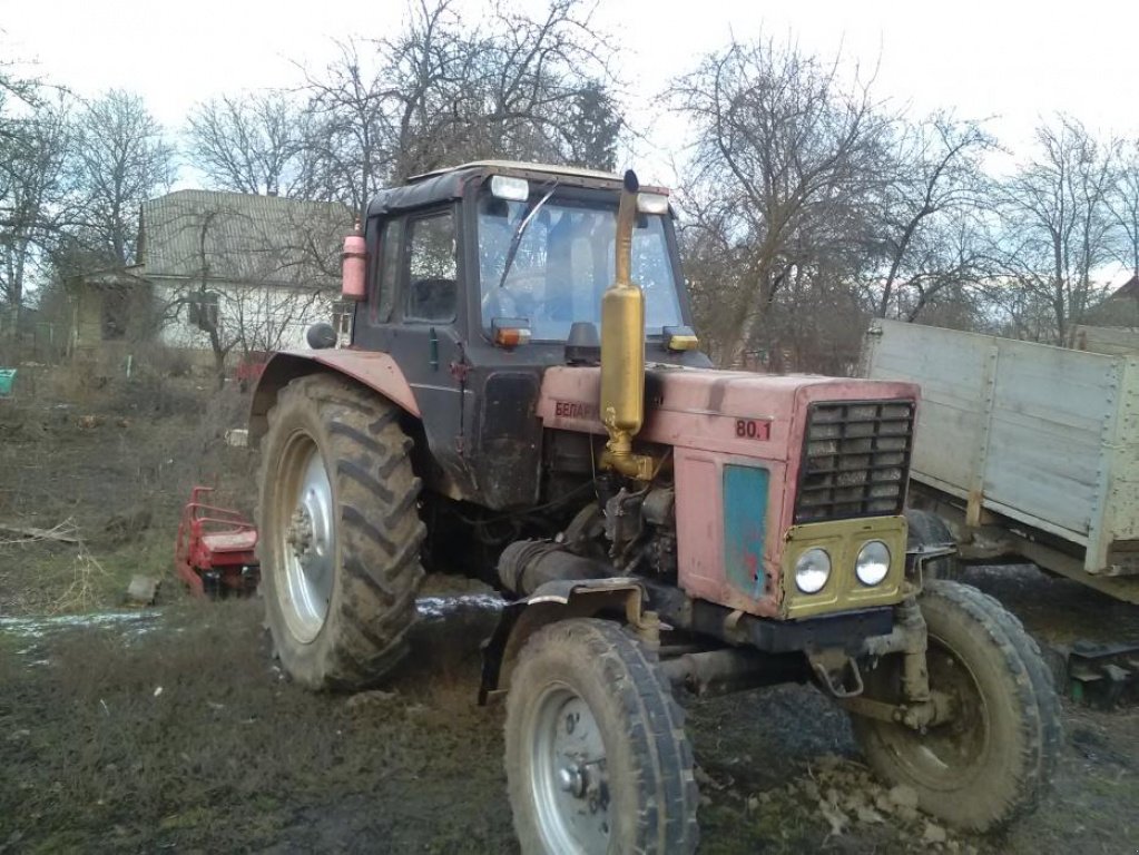 Oldtimer-Traktor del tipo Belarus Беларус-80, Neumaschine en Вінниця (Imagen 5)