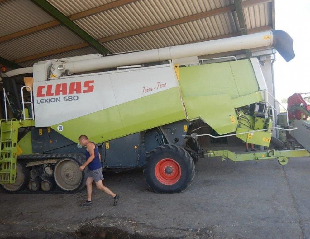 Oldtimer-Mähdrescher a típus CLAAS Lexion 580 Terra Trac, Neumaschine ekkor: Мукачево (Kép 1)